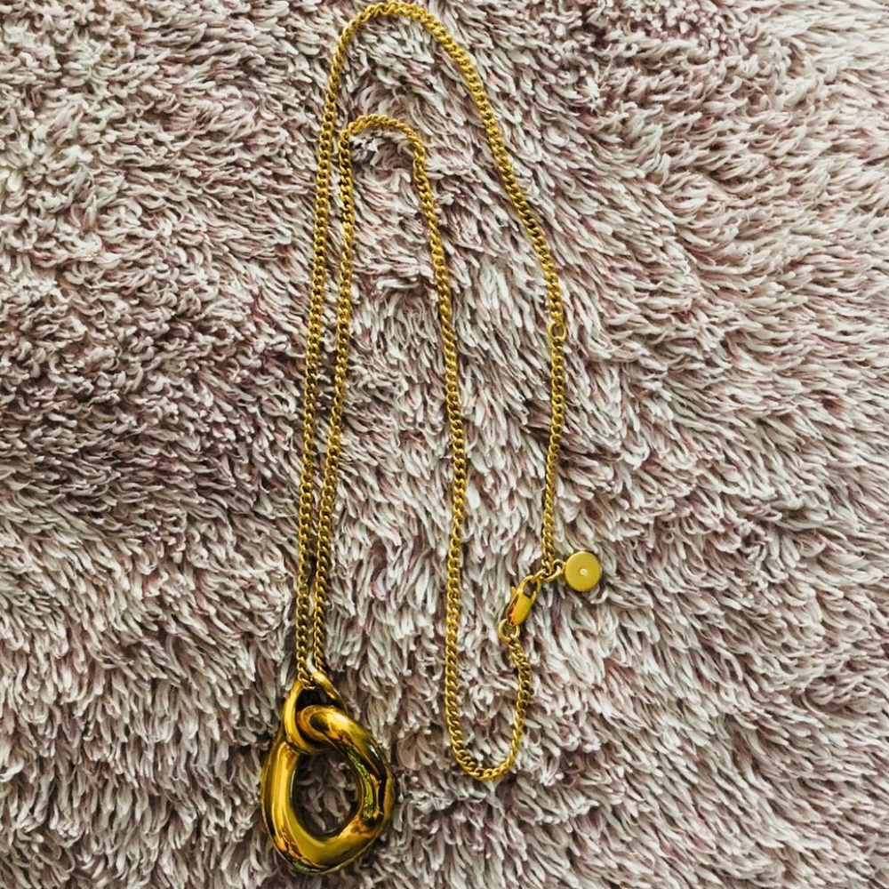 Michael Kors Curb Pendant Necklace - Picture 3 of 3